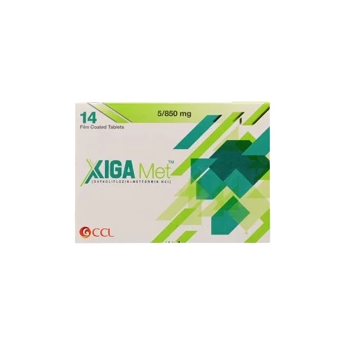 Xiga-Met (5/850Mg) 14 Tablets