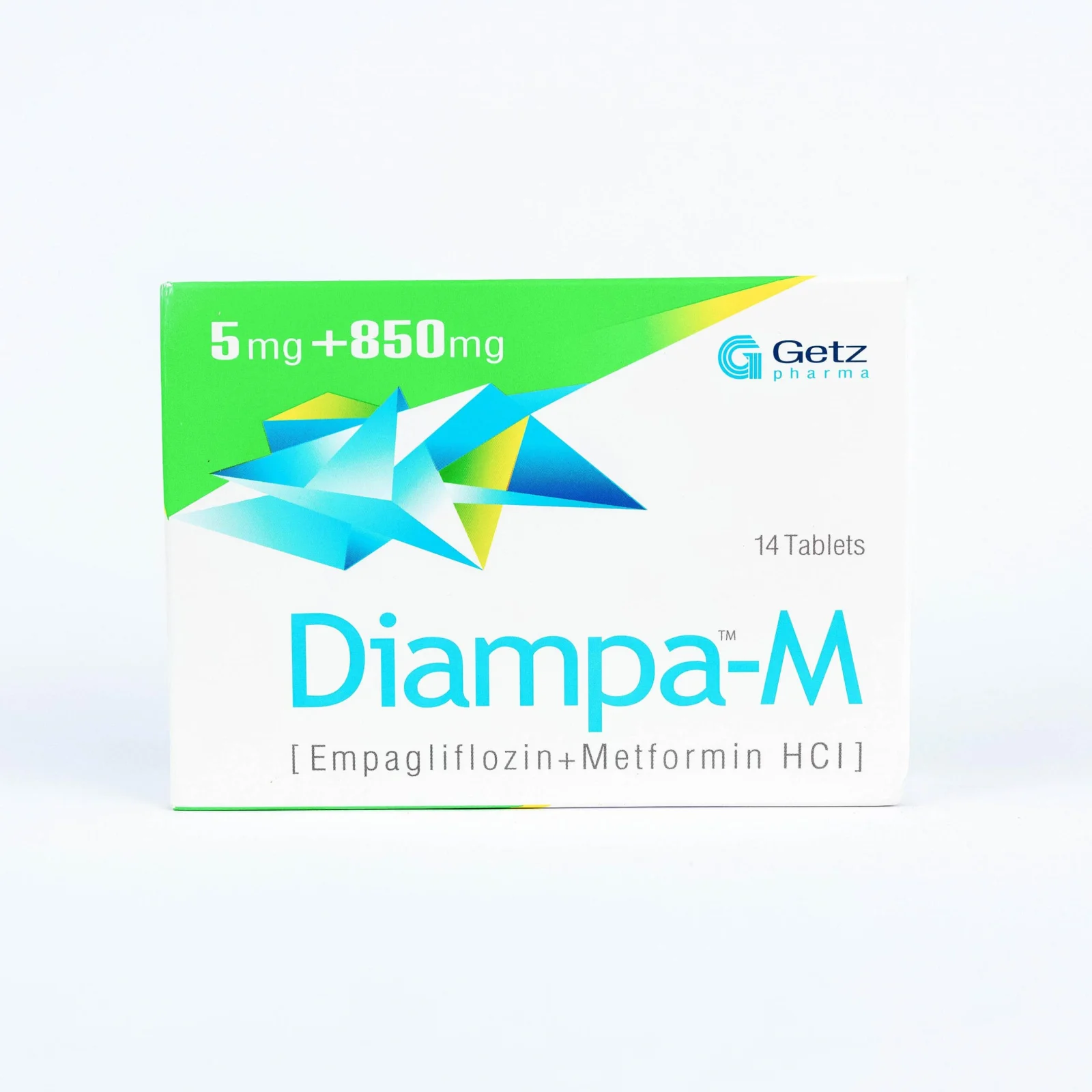 Diampa-M (5/850Mg) 14 Tablets
