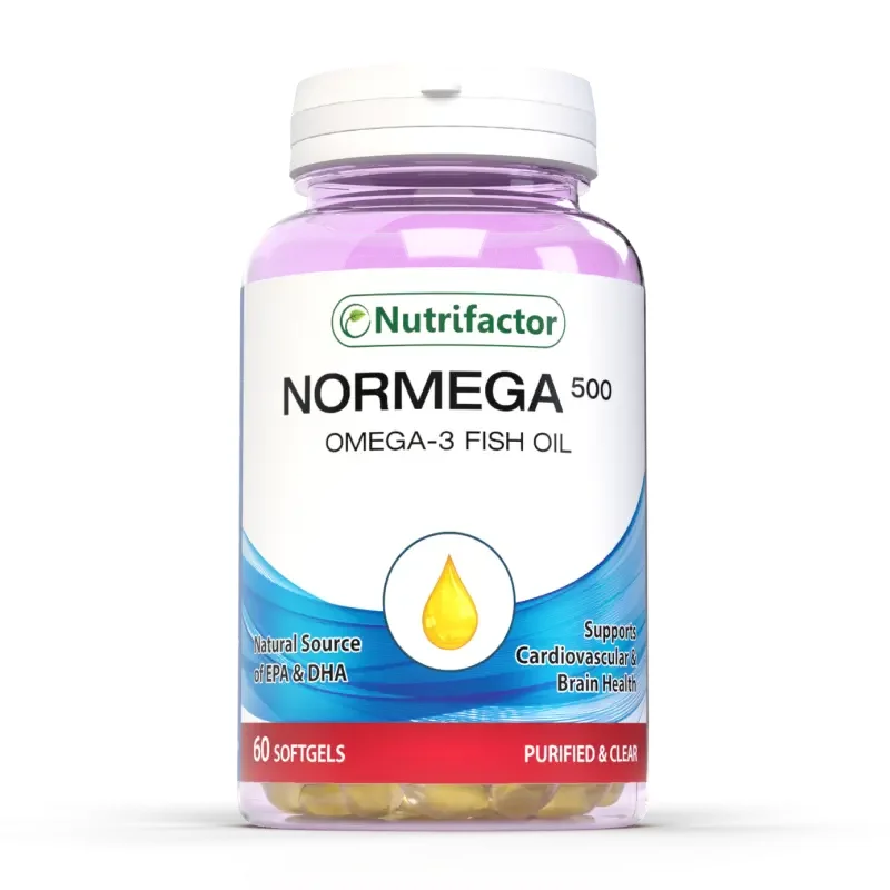 Nutrifactor Normega Fish Oil 500Mg 60 Capsules
