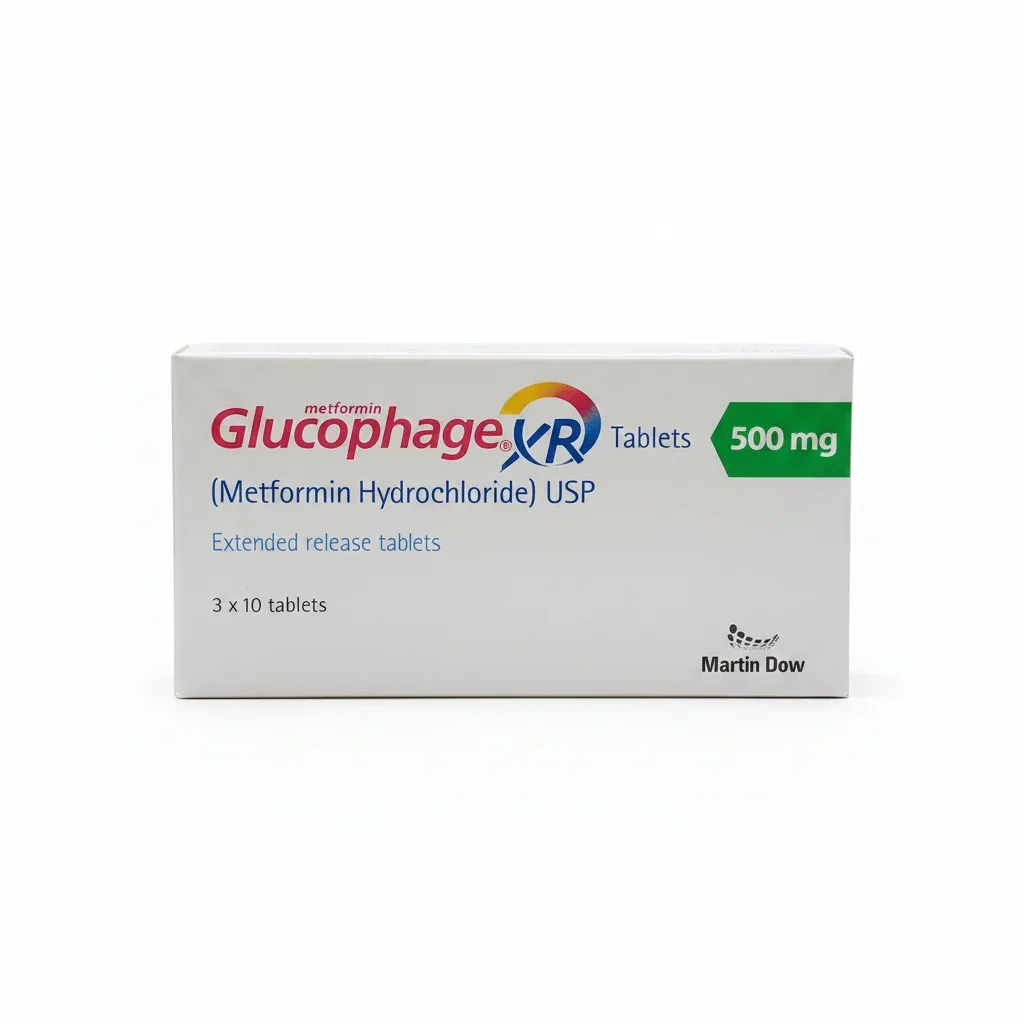 Glucophage Xr (500Mg) 30 Tablets