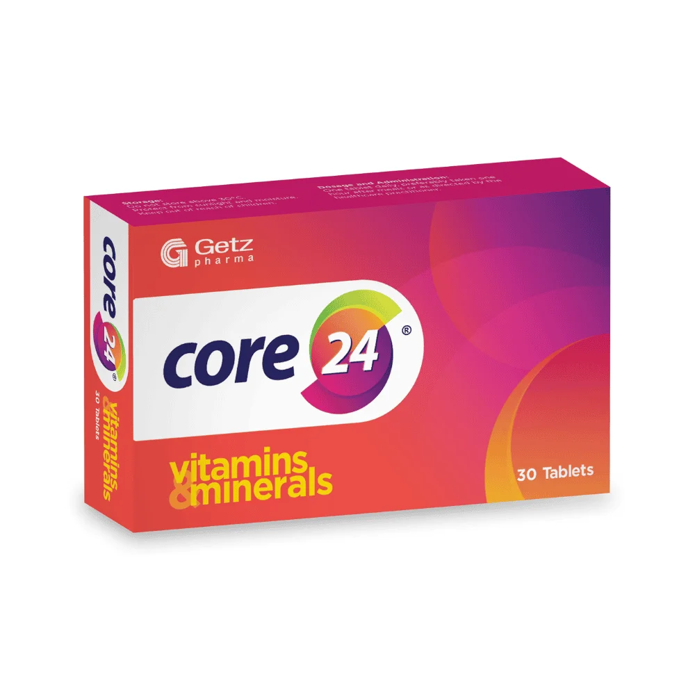 Core 24 (Vitamins & Minerals) 30 Tablets