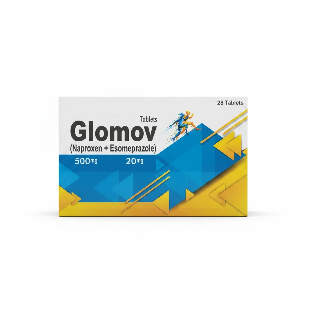 Glomov (500/20Mg) 28 Tablets
