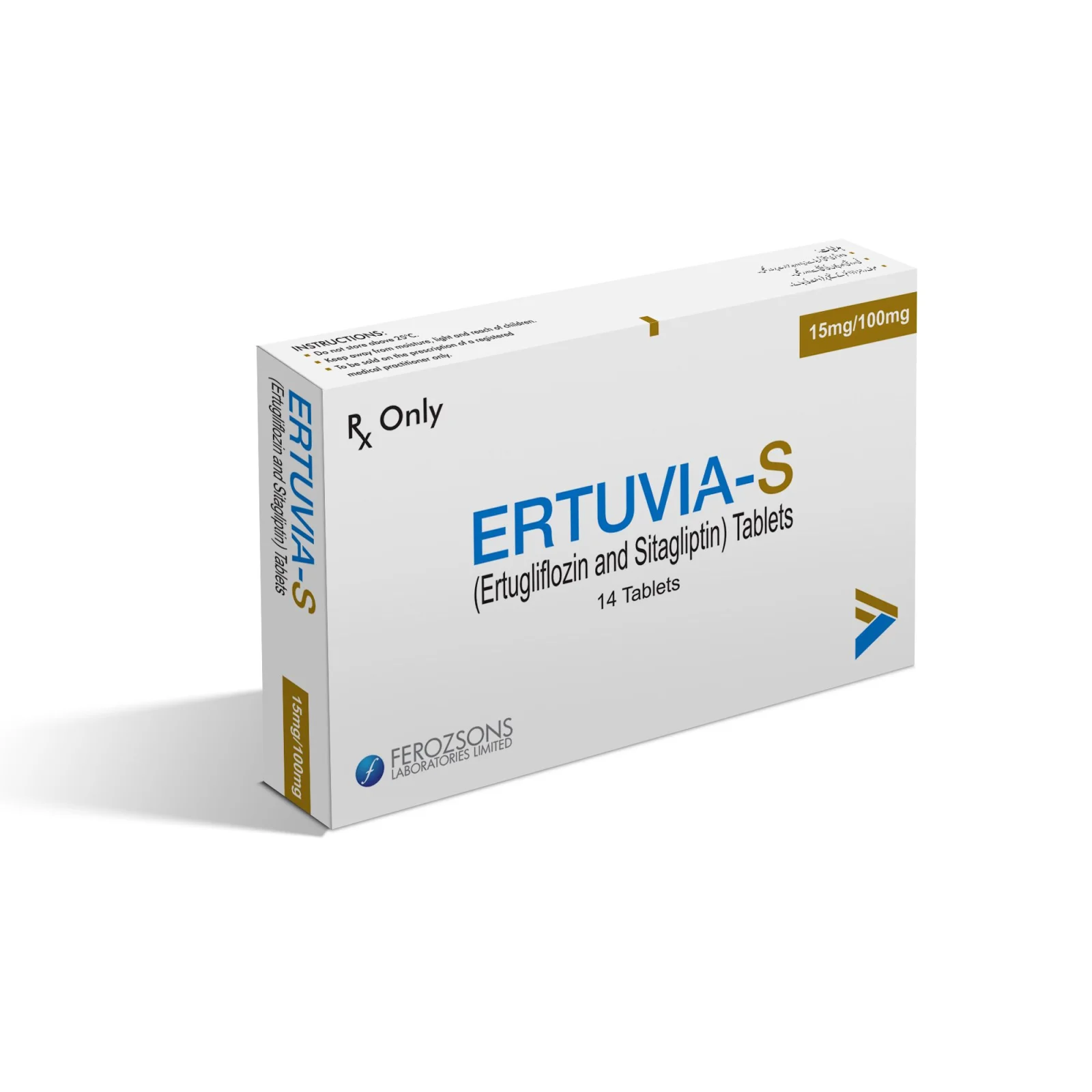 Ertuvia-S (15/100Mg) 14 Tablets