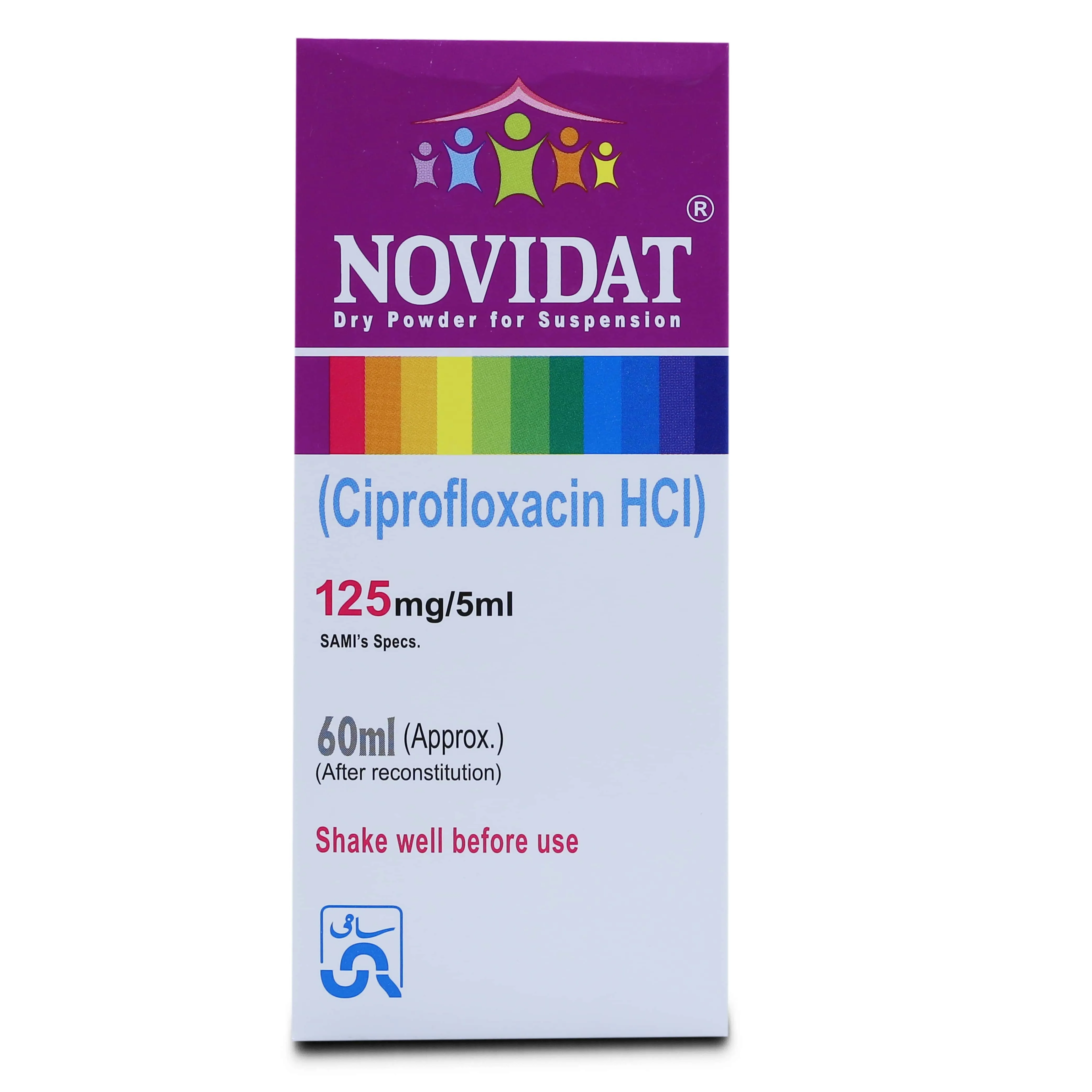 Novidat (125Mg/5Ml) 60Ml Suspension