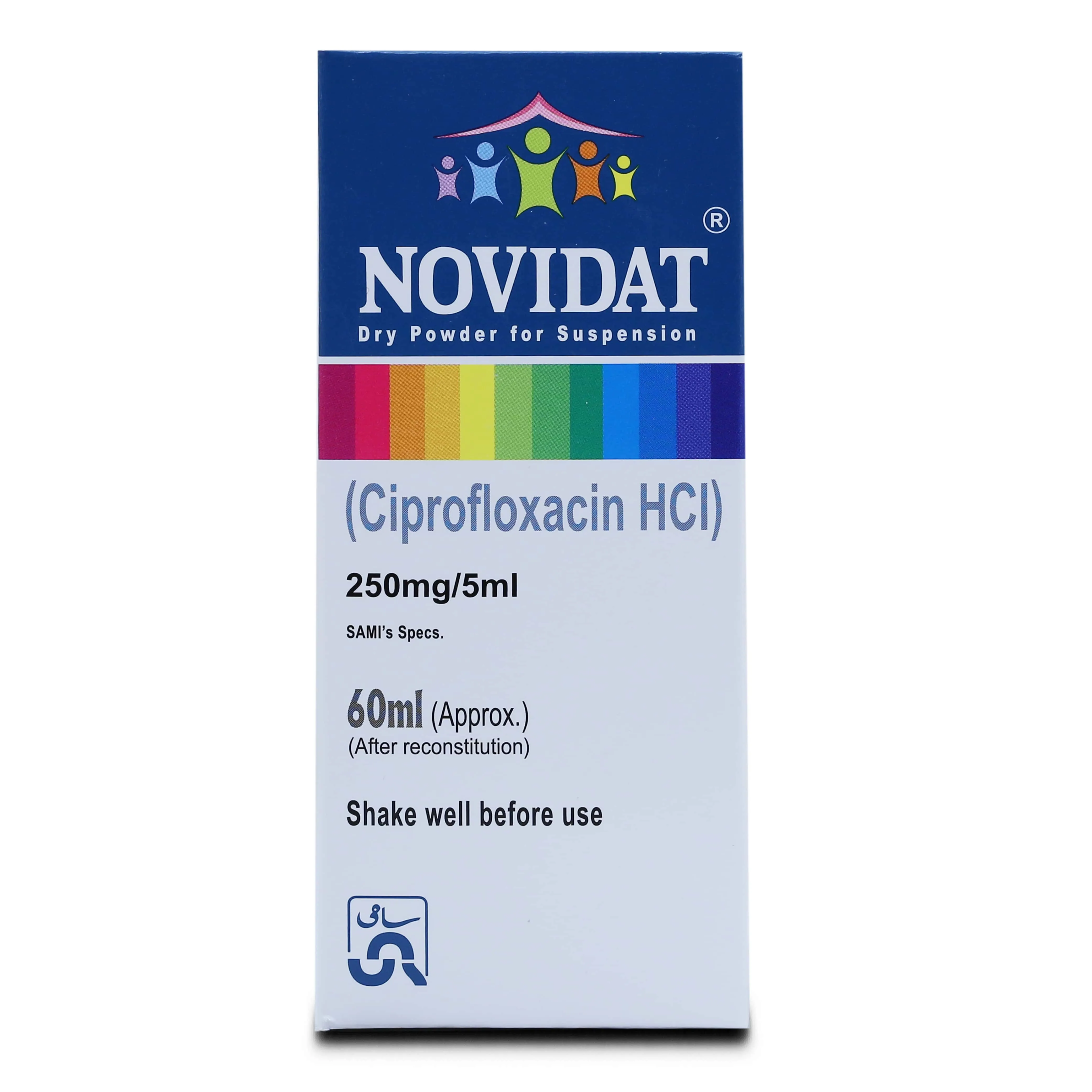 Novidat (250Mg/5Ml) 60Ml Suspension