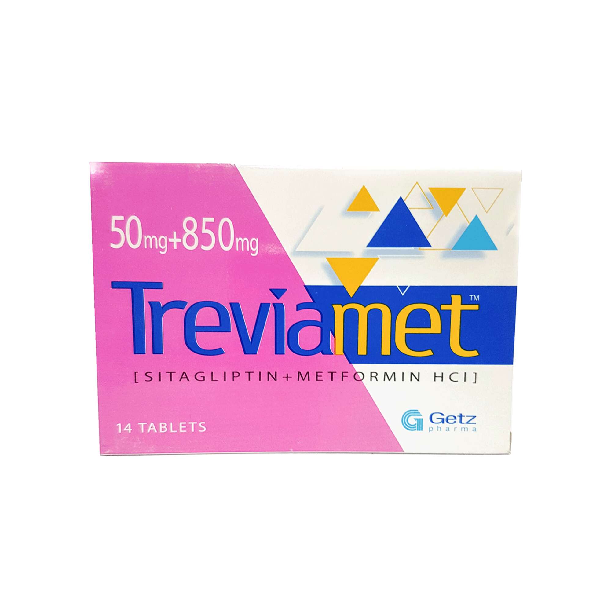 Treviamet (50/850Mg) 14 Tablets