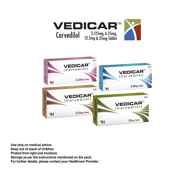 Vedicar (6.25Mg) 30 Tablets