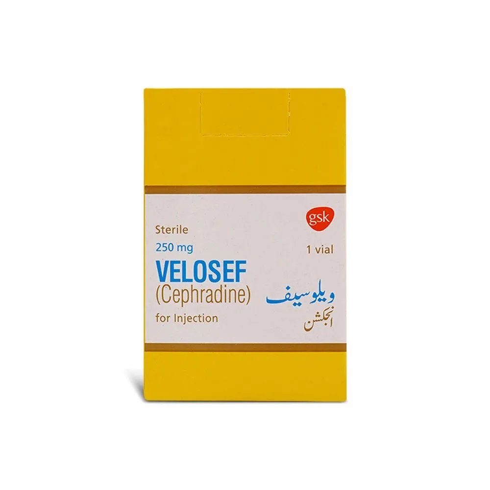 Velosef (250Mg) 1 Vial Injection