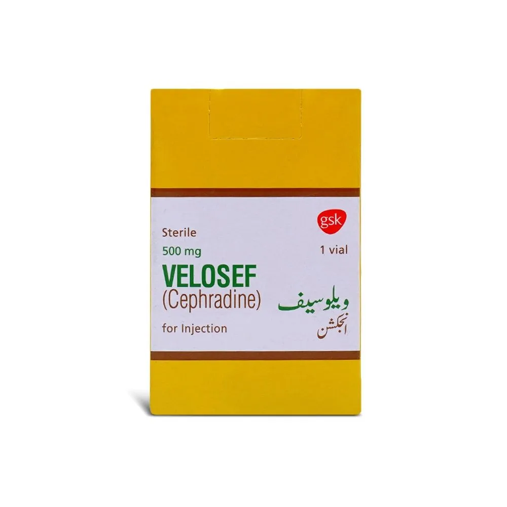 Velosef (500Mg) 1 Vial Injection