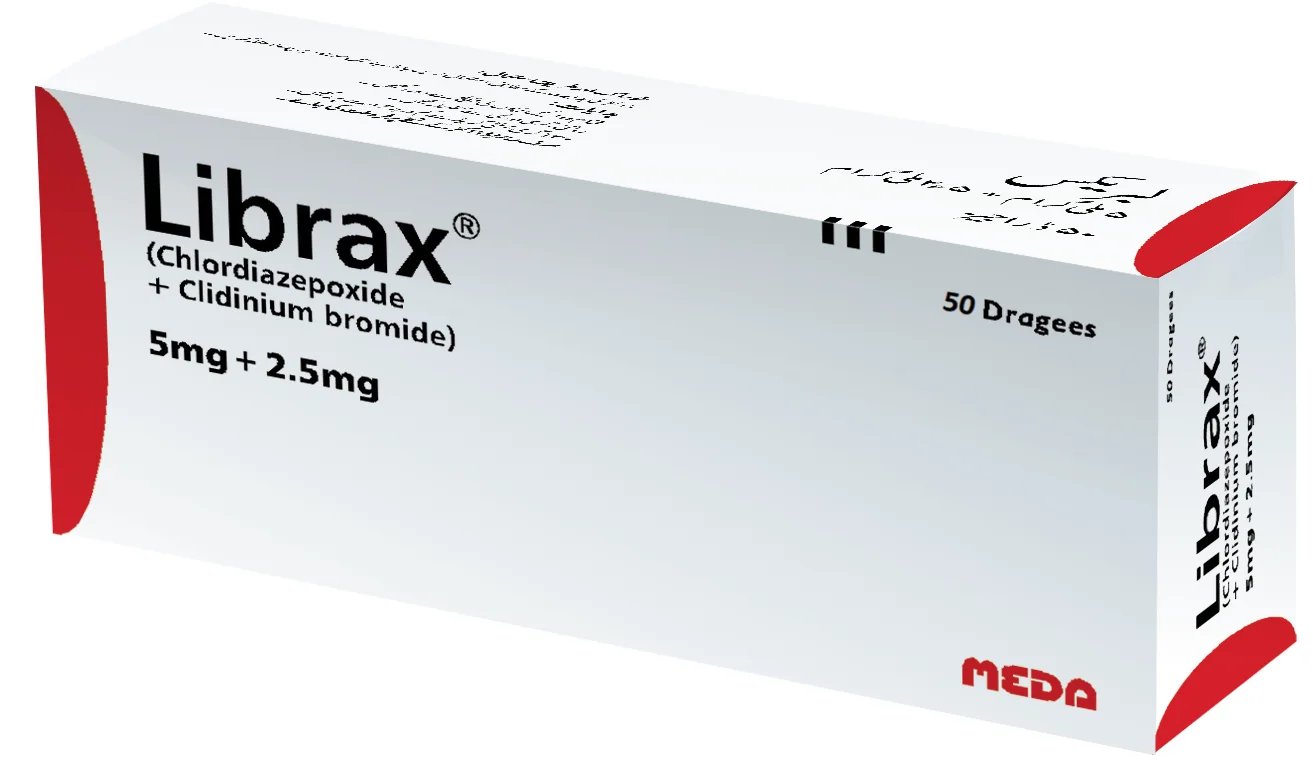 Librax (5/2.5Mg) 50 Dragees