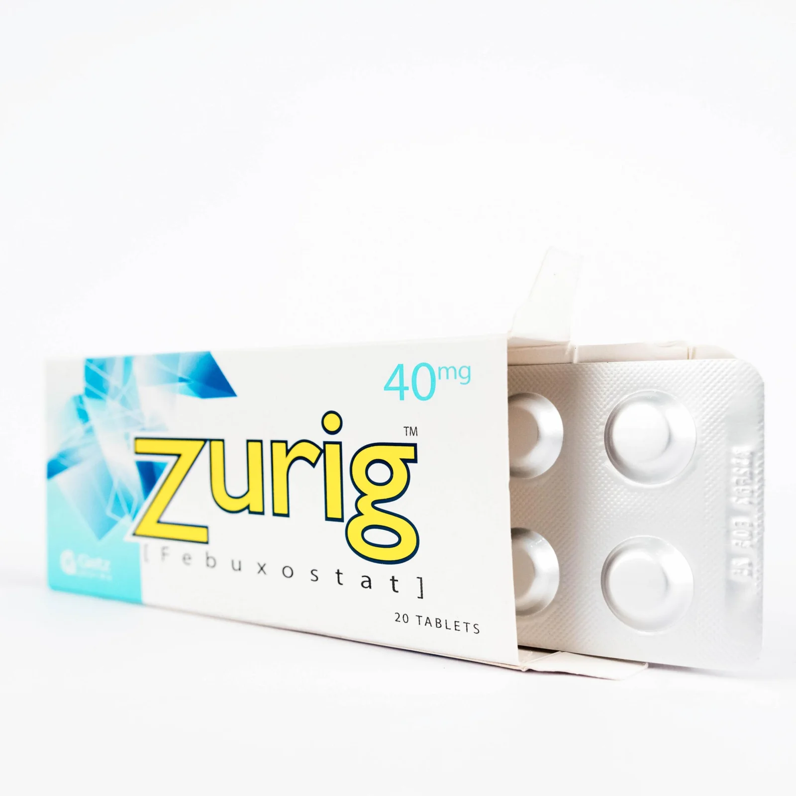 Zurig (40Mg) 20 Tablets