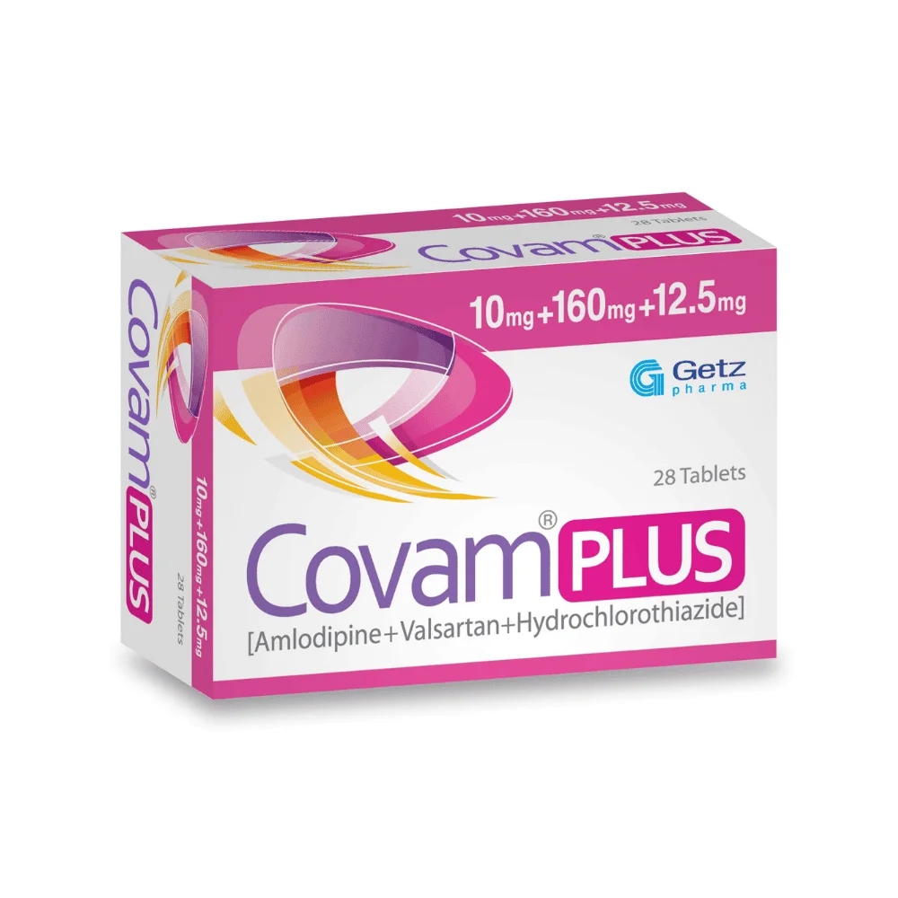 Covam Plus (10/160/12.5Mg) 28 Tablets