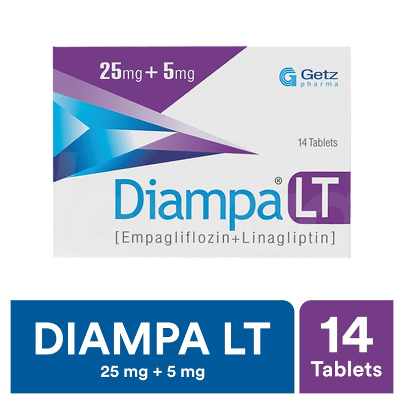 Diampa Lt (25/5Mg) 14 Tablets