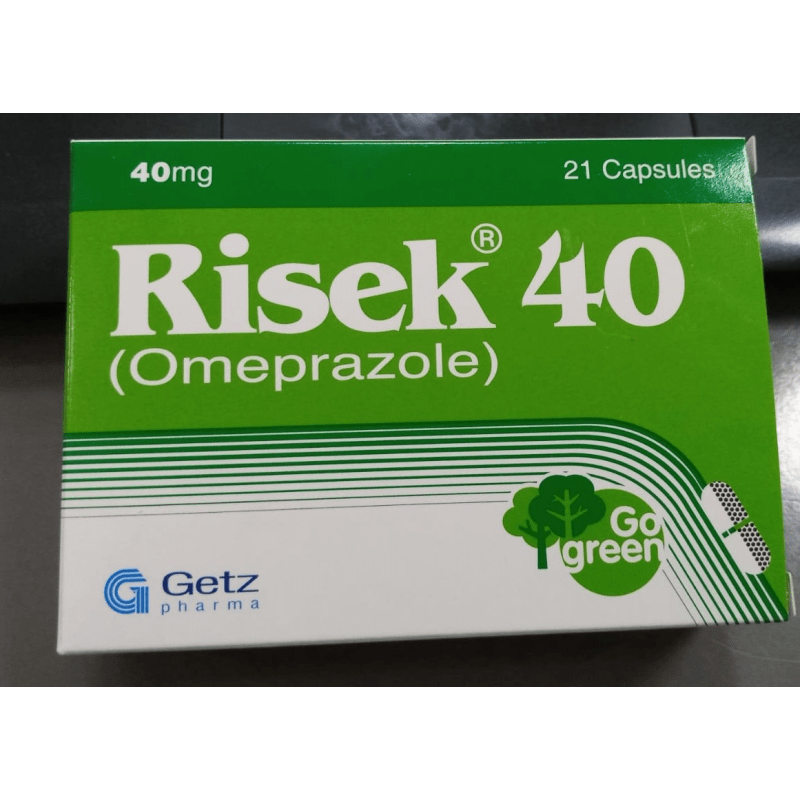 Risek (40Mg) 21 Capsules