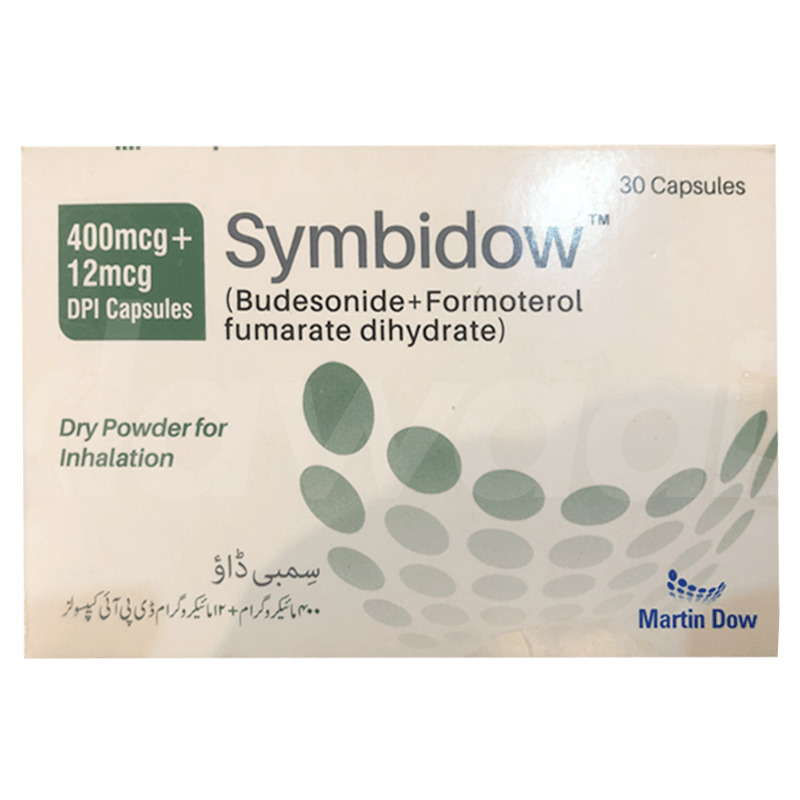 Symbidow (400/12Mcg) 30 Capsules