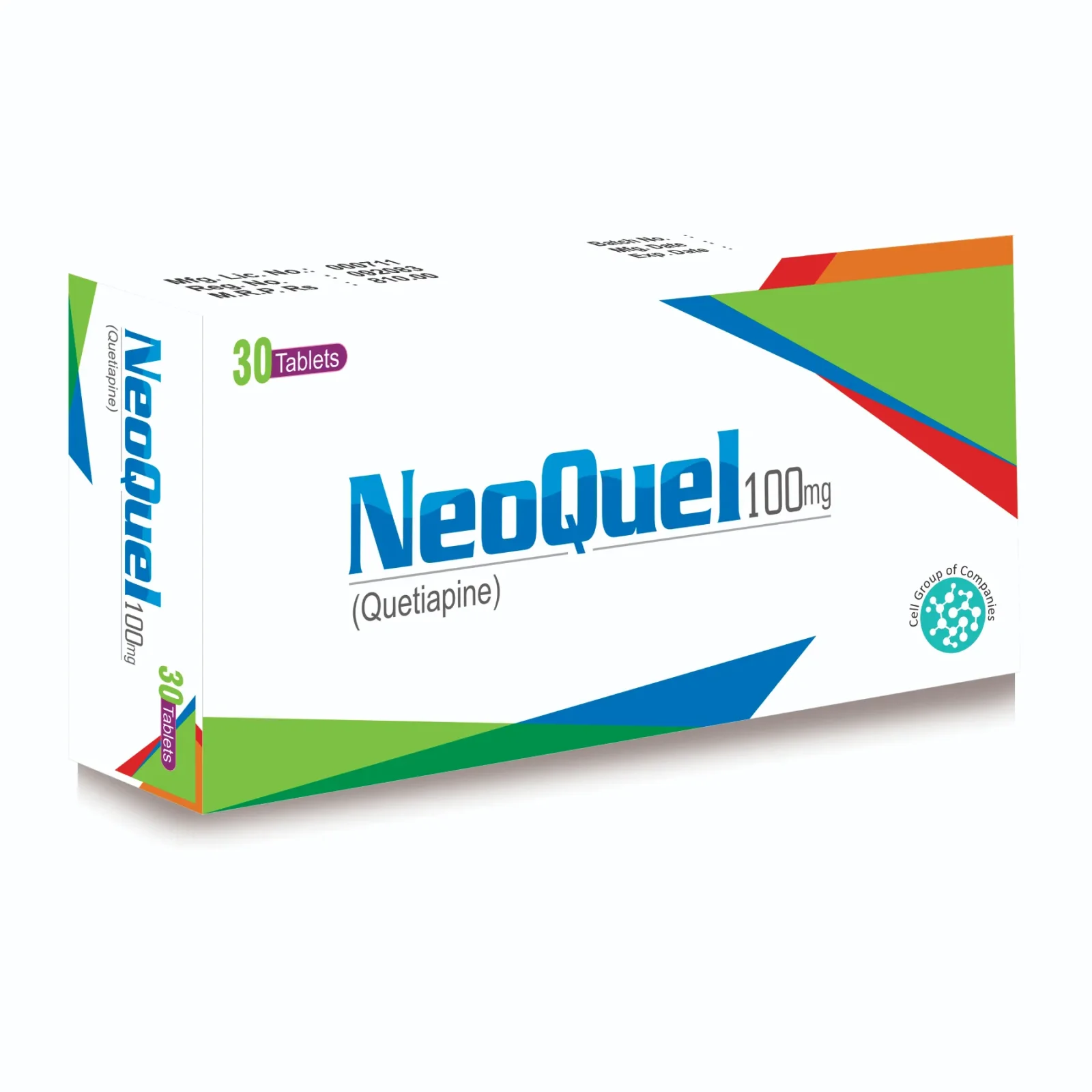 Neoquel (100Mg) 30 Tablets