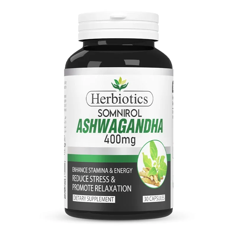Herbiotics Somnirol Ashwagandha (400Mg) 30 Capsules