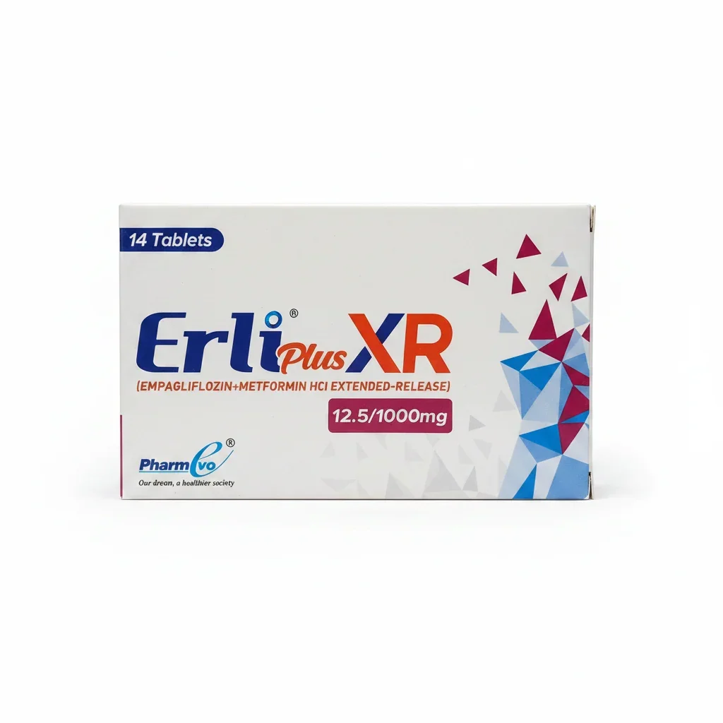 Erli Plus Xr (12.5/1000Mg) 14 Tablets