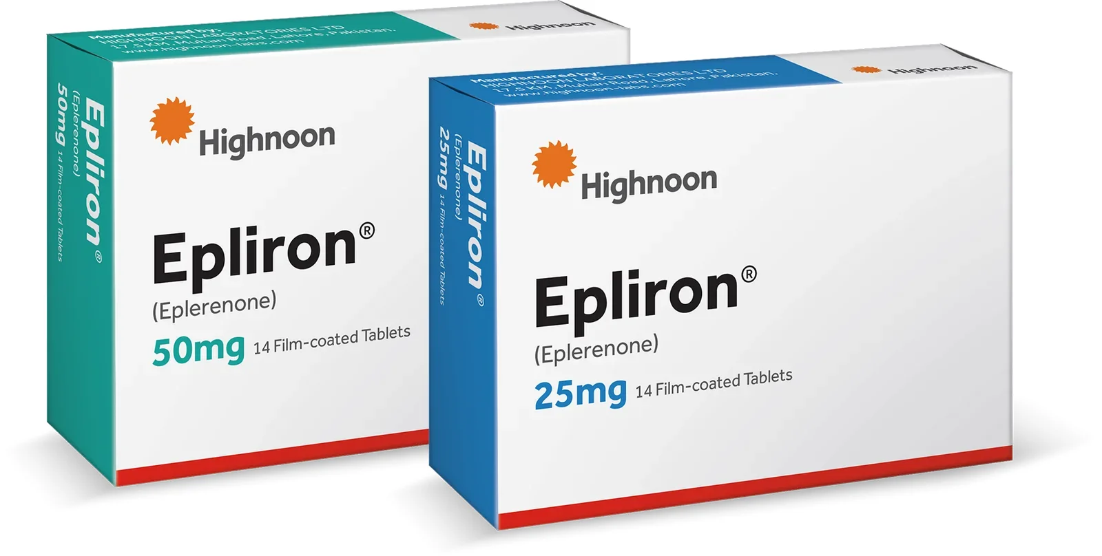 Epliron (25Mg) 14 Tablets
