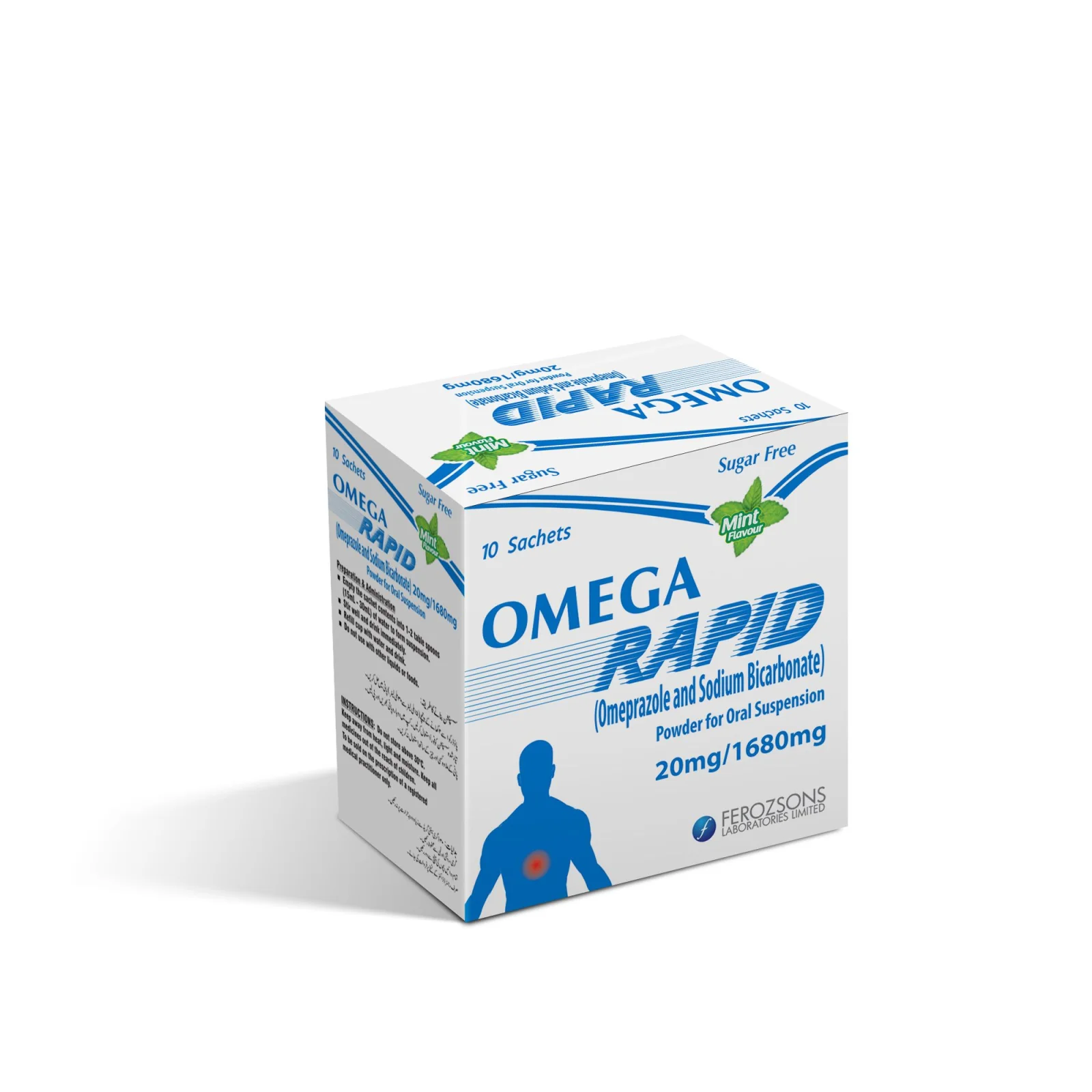 Omega Rapid (20/1680Mg) 10 Sachets