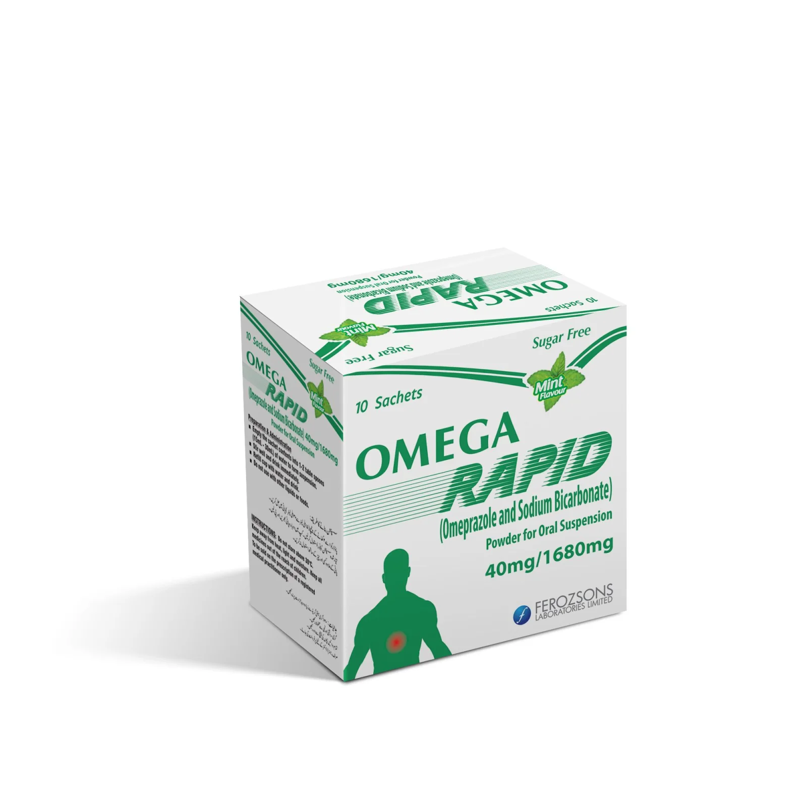 Omega Rapid (40/1680Mg) 10 Sachets