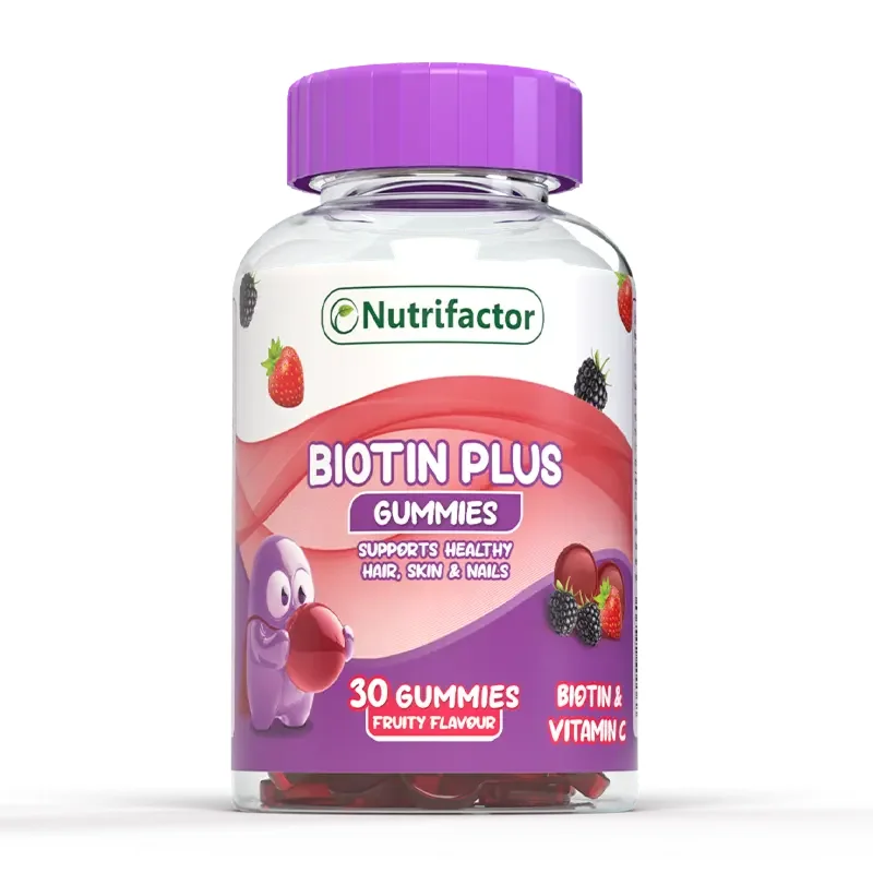 Biotin Plus Gummies (Fruity) 30 Gummies