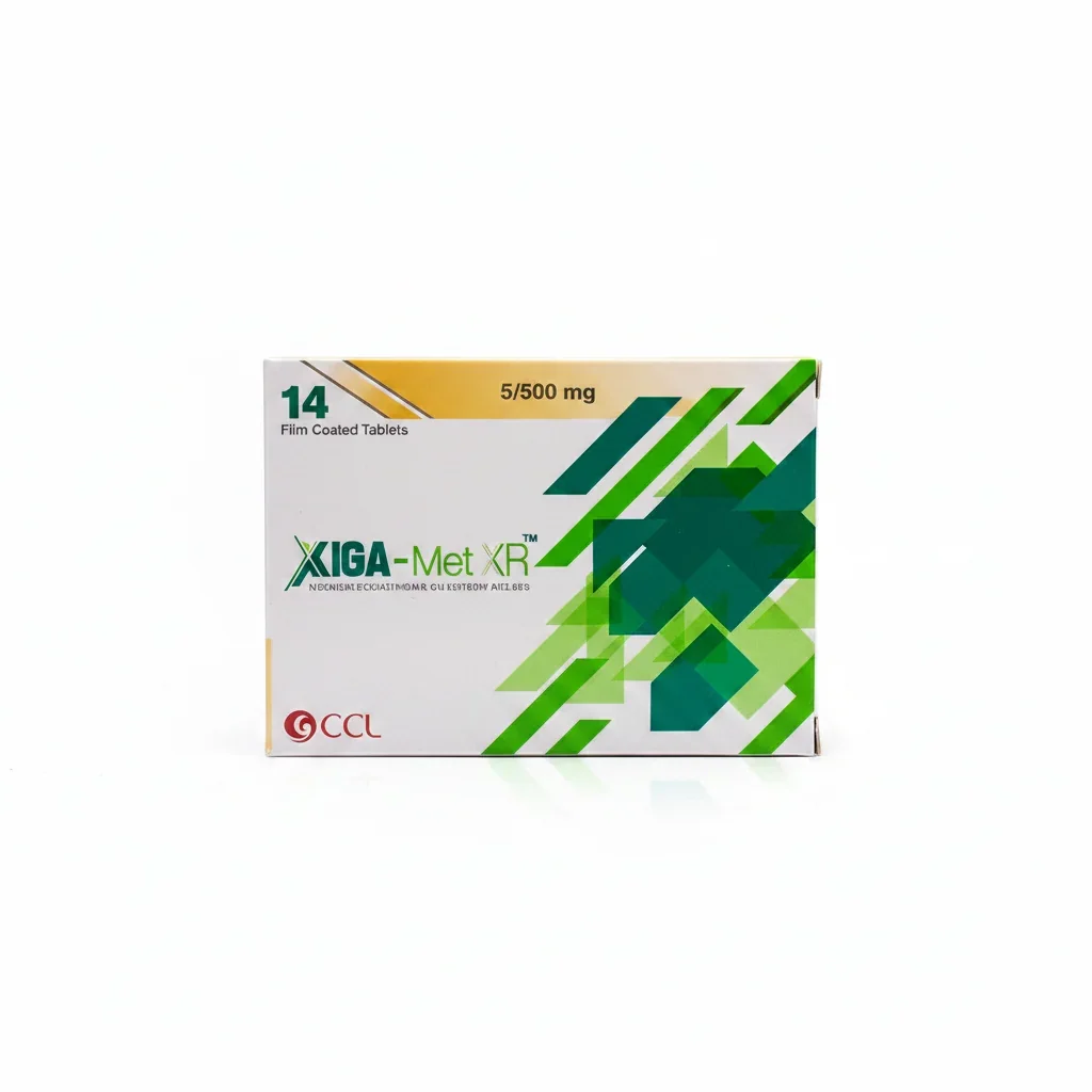 Xiga-Met Xr (5/500Mg) 14 Tablets