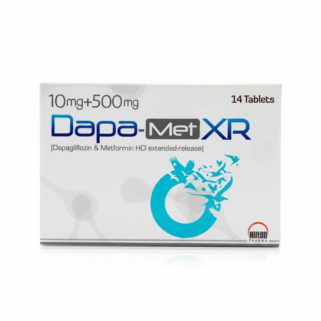 Dapa-Met Xr (10/500Mg) 14 Tablets
