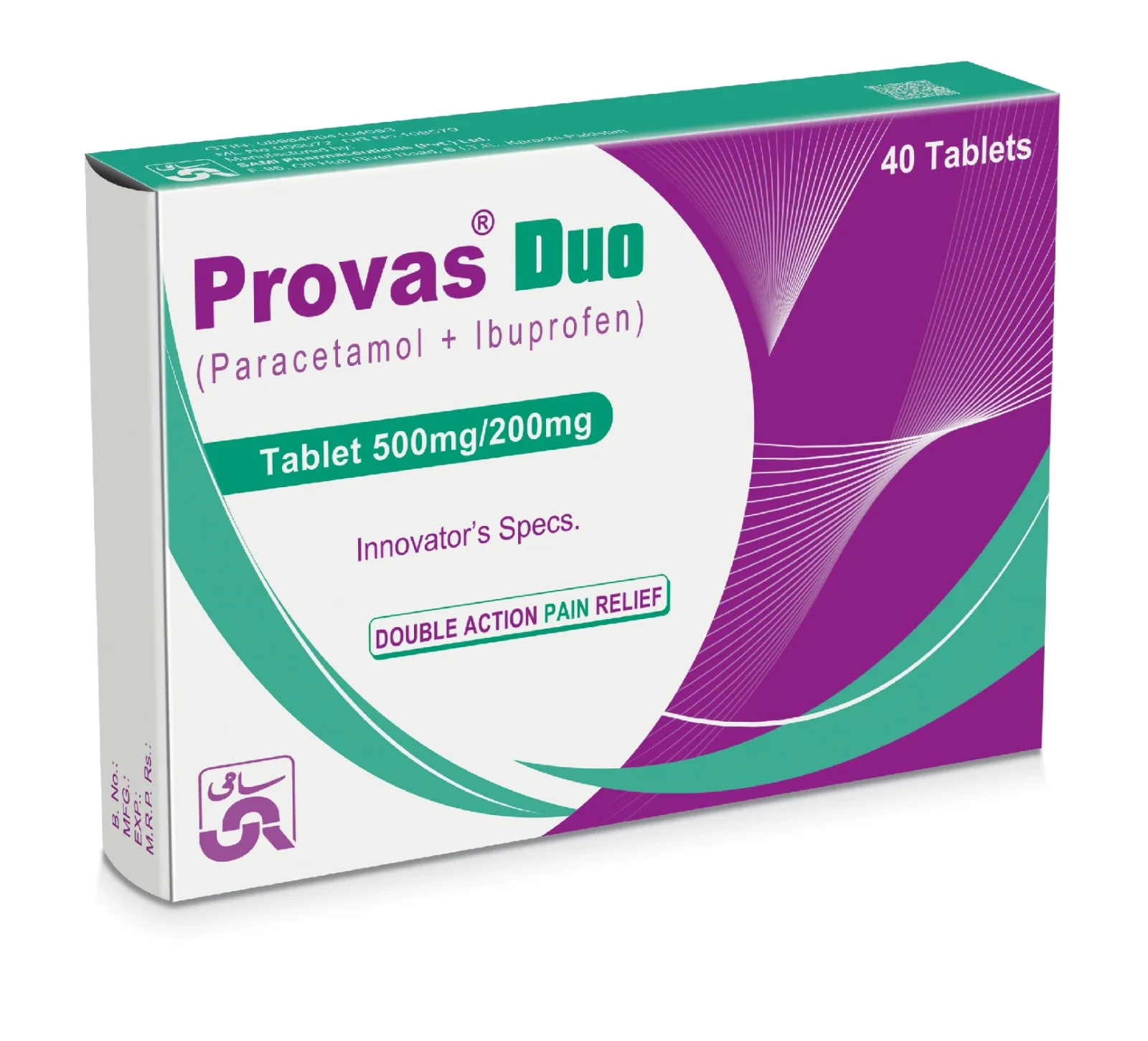 Provas Duo (500/200Mg) 30 Tablets