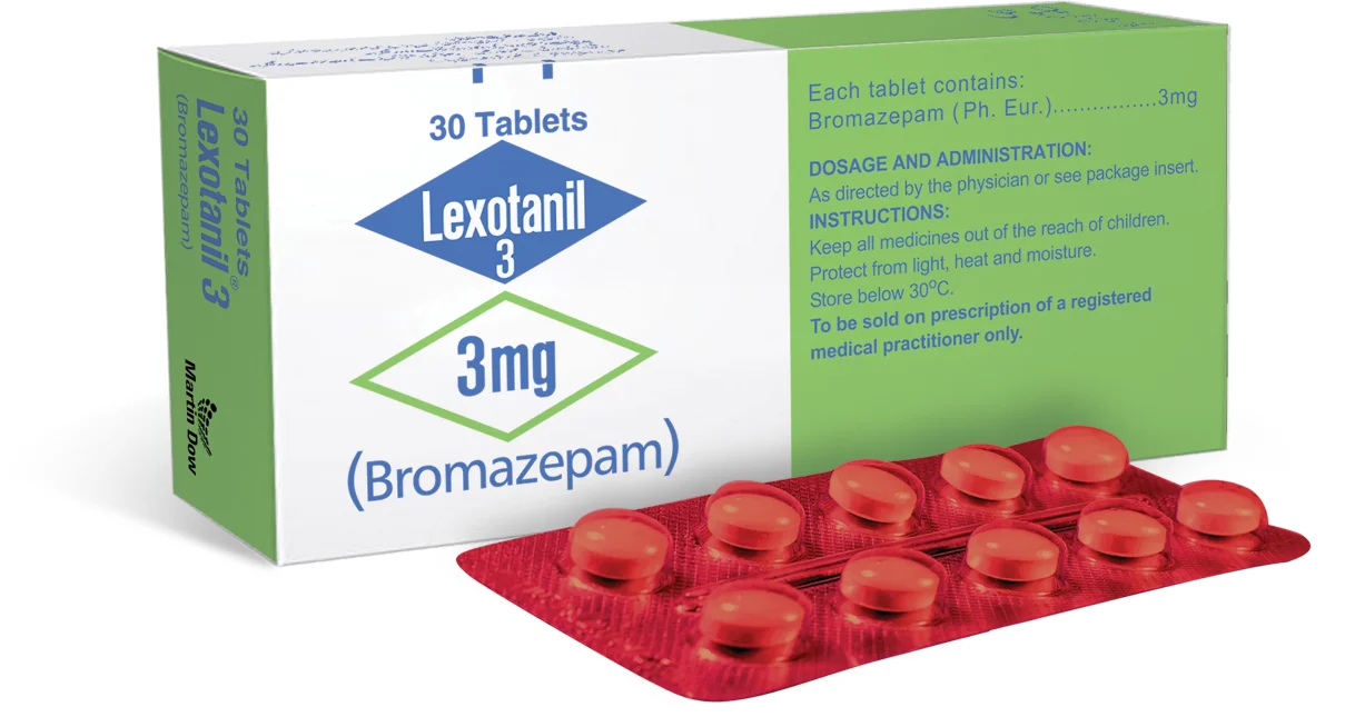 Lexotanil 3 (3Mg) 50 Tablets
