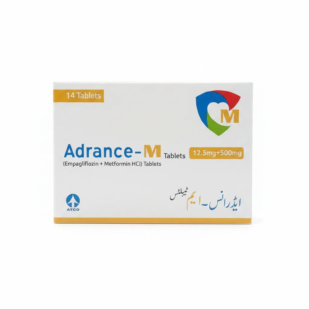 Adrance-M (12.5/500Mg) 14 Tablets