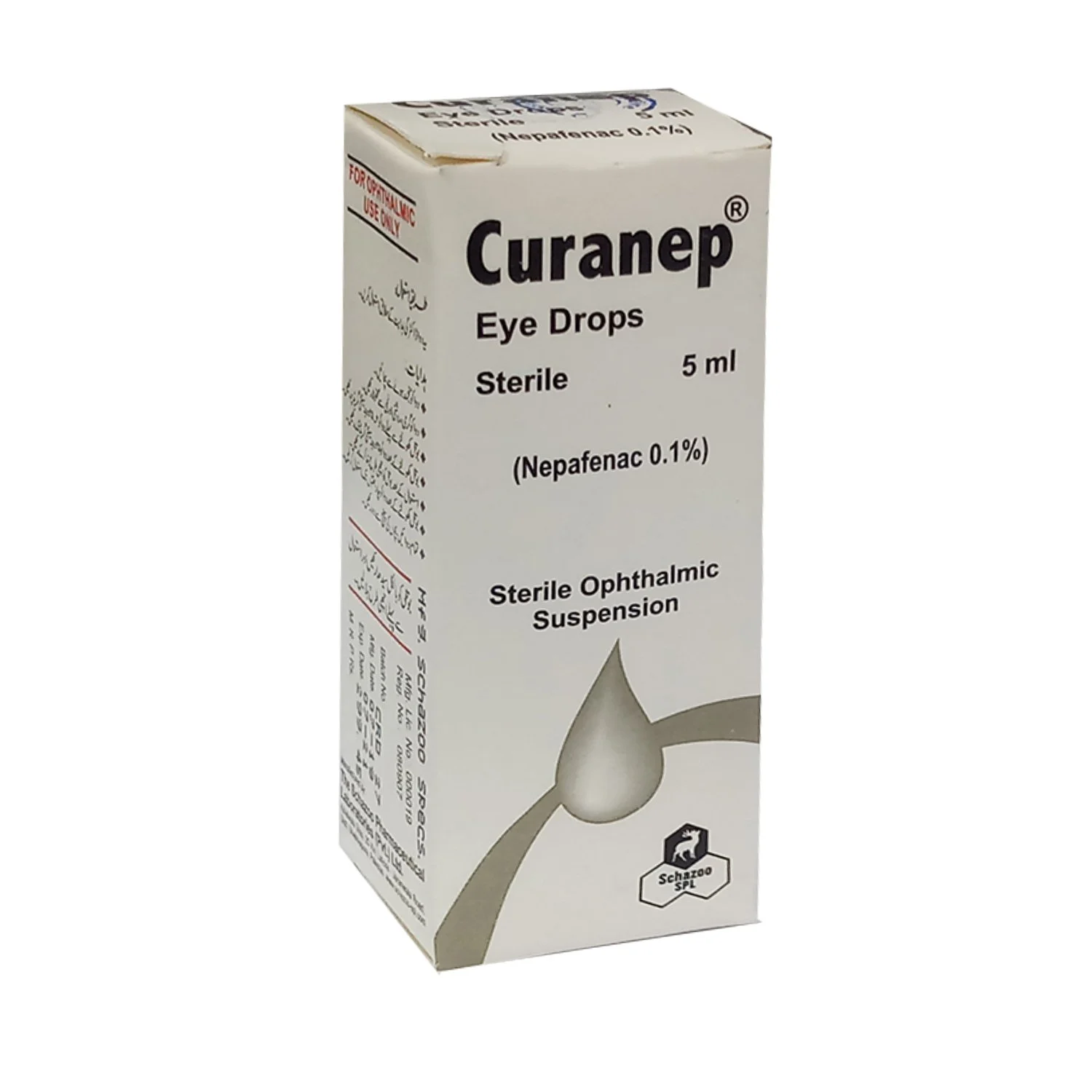 Curanep (0.1%) 5Ml Eye Drops