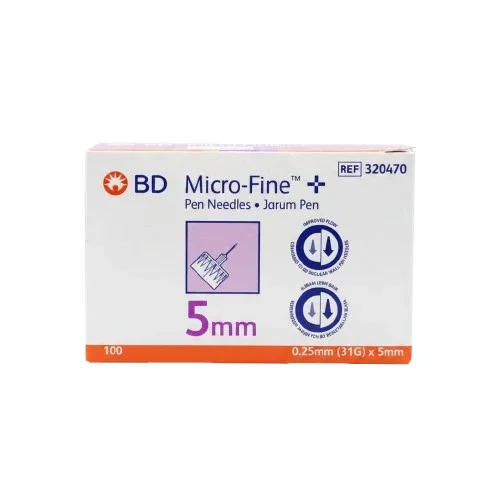Bd Pen Needle 31G 5Mm 100S