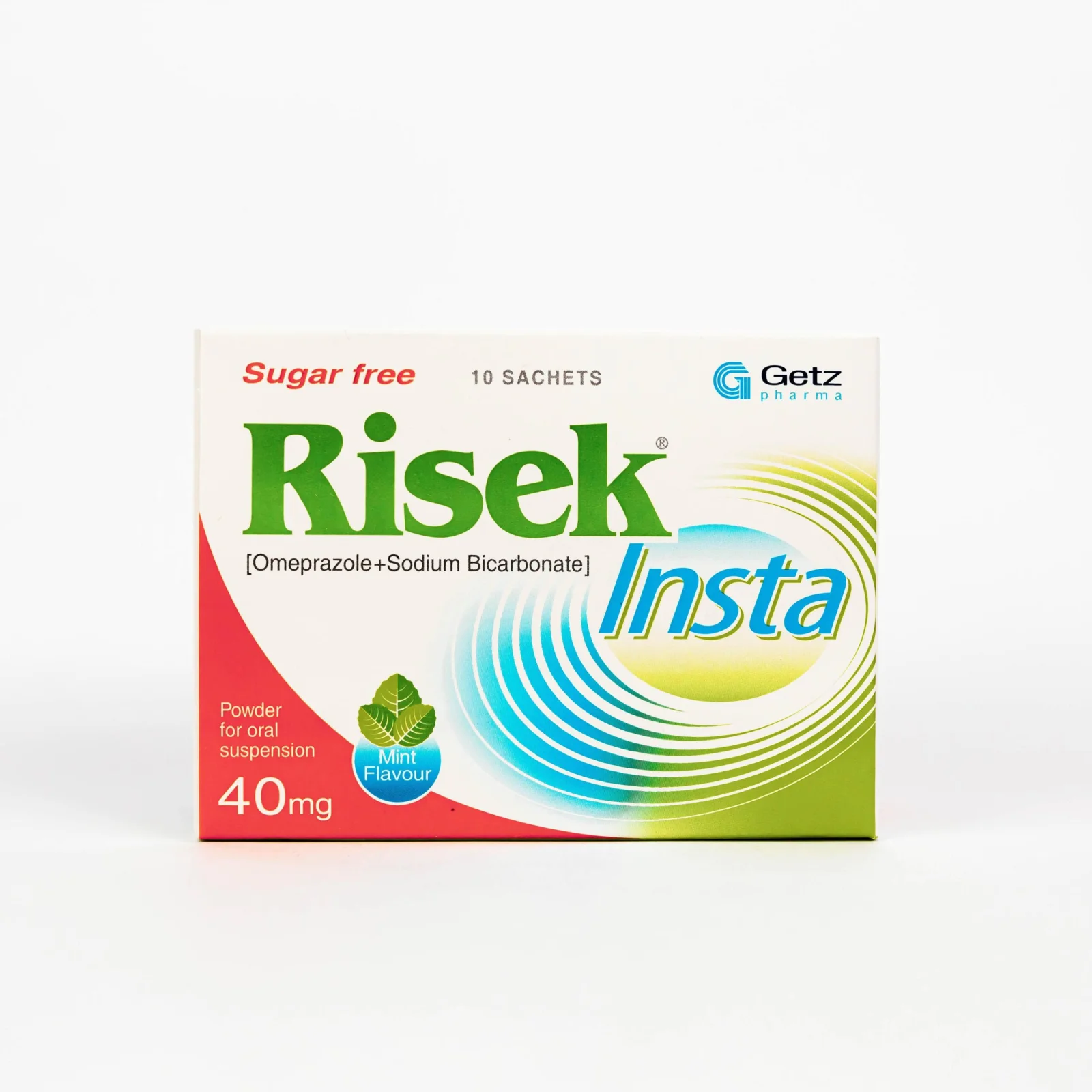 Risek Insta (40Mg) 10 Sachets