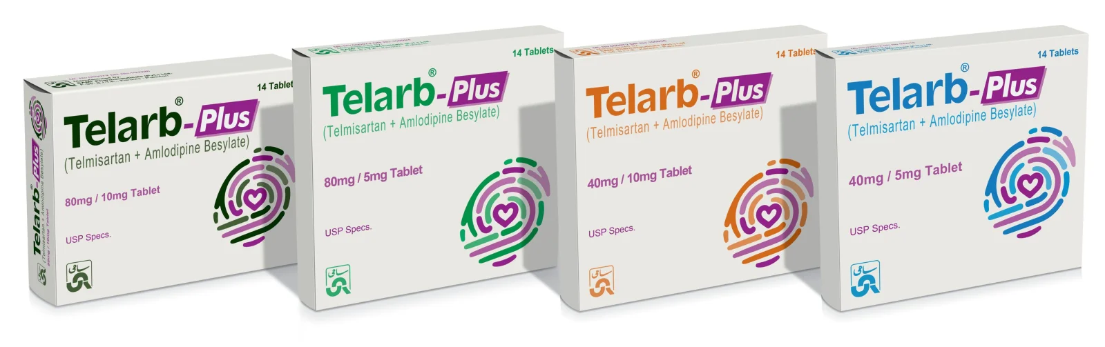 Telarb Plus (40/5Mg) 14 Tablets