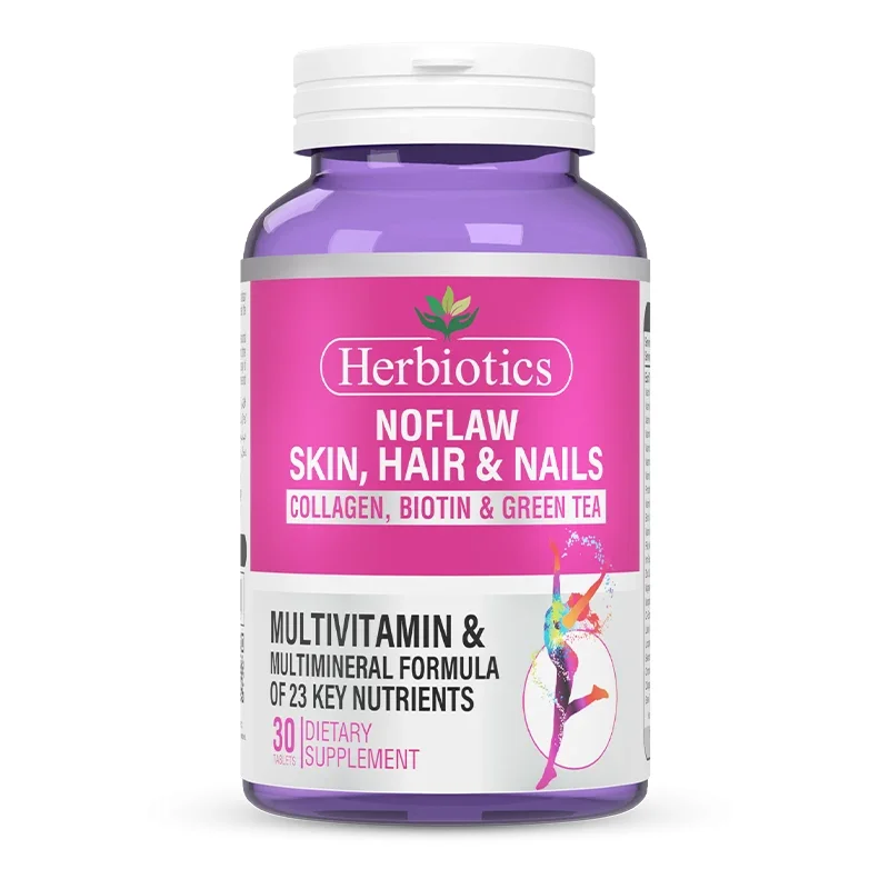 Herbiotics Noflaw (Skin, Hair & Nails) 30 Tablets