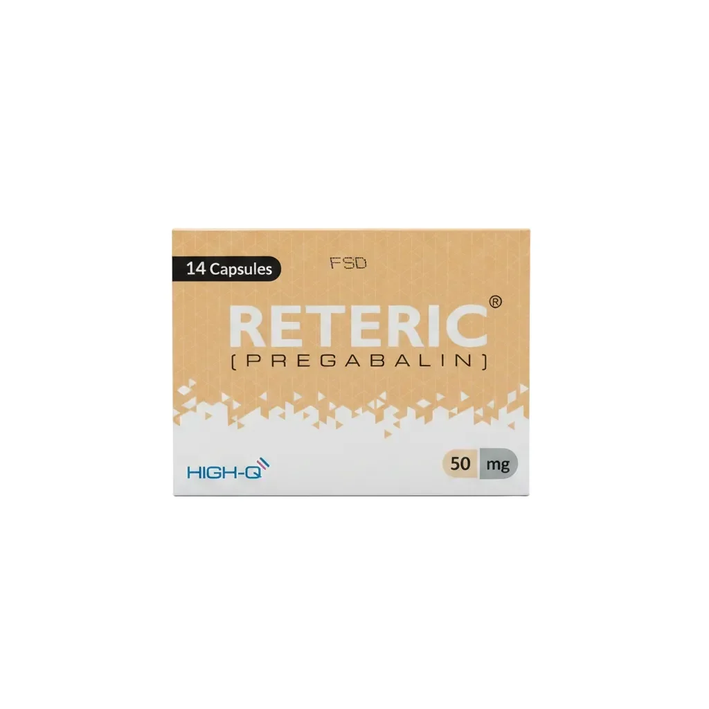 Reteric (50Mg) 14 Capsules