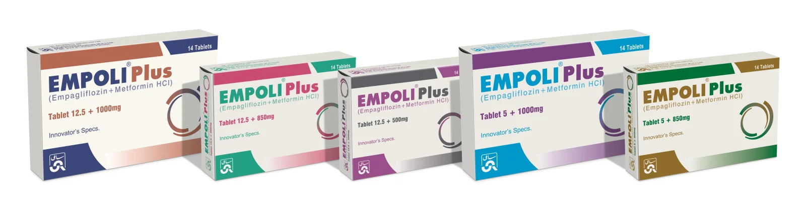 Empoli Plus (12.5/850Mg) 14 Tablets