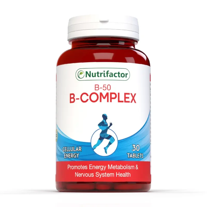 Nutrifactor B-50 (B-Complex) 30 Tablets