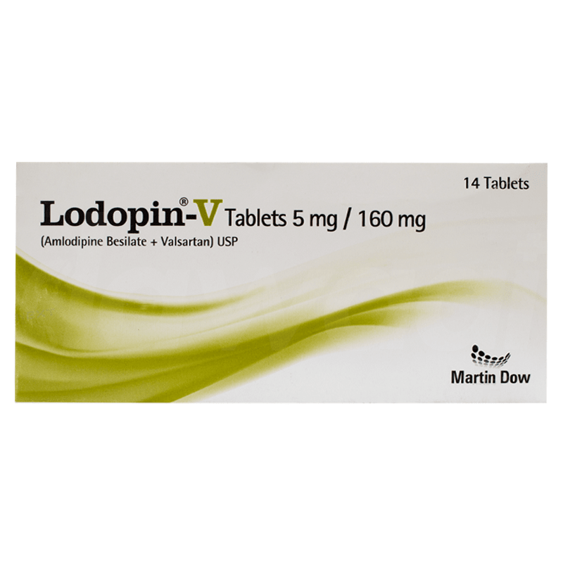 Lodopin-V (5/160Mg) 14 Tablets