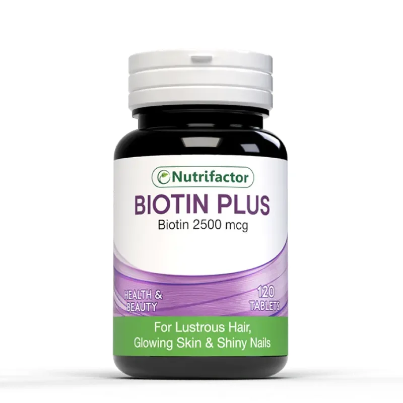 Nutrifactor Biotin Plus (2500Mcg) 120 Tablets