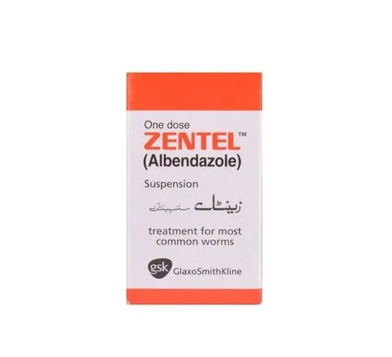 Zentel (200Mg/5Ml) 10Ml Suspension