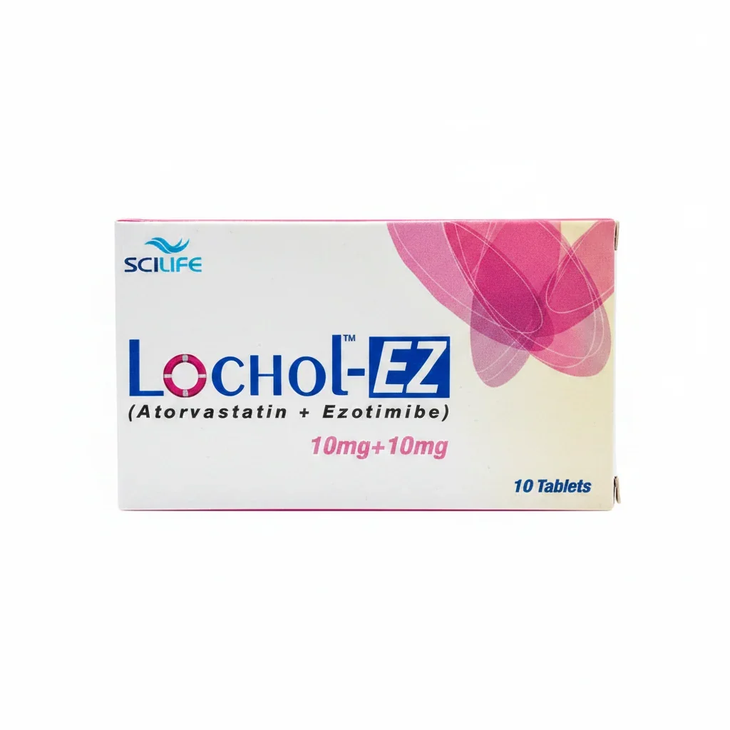 Lochol Ez (10+10Mg) 10 Tablets