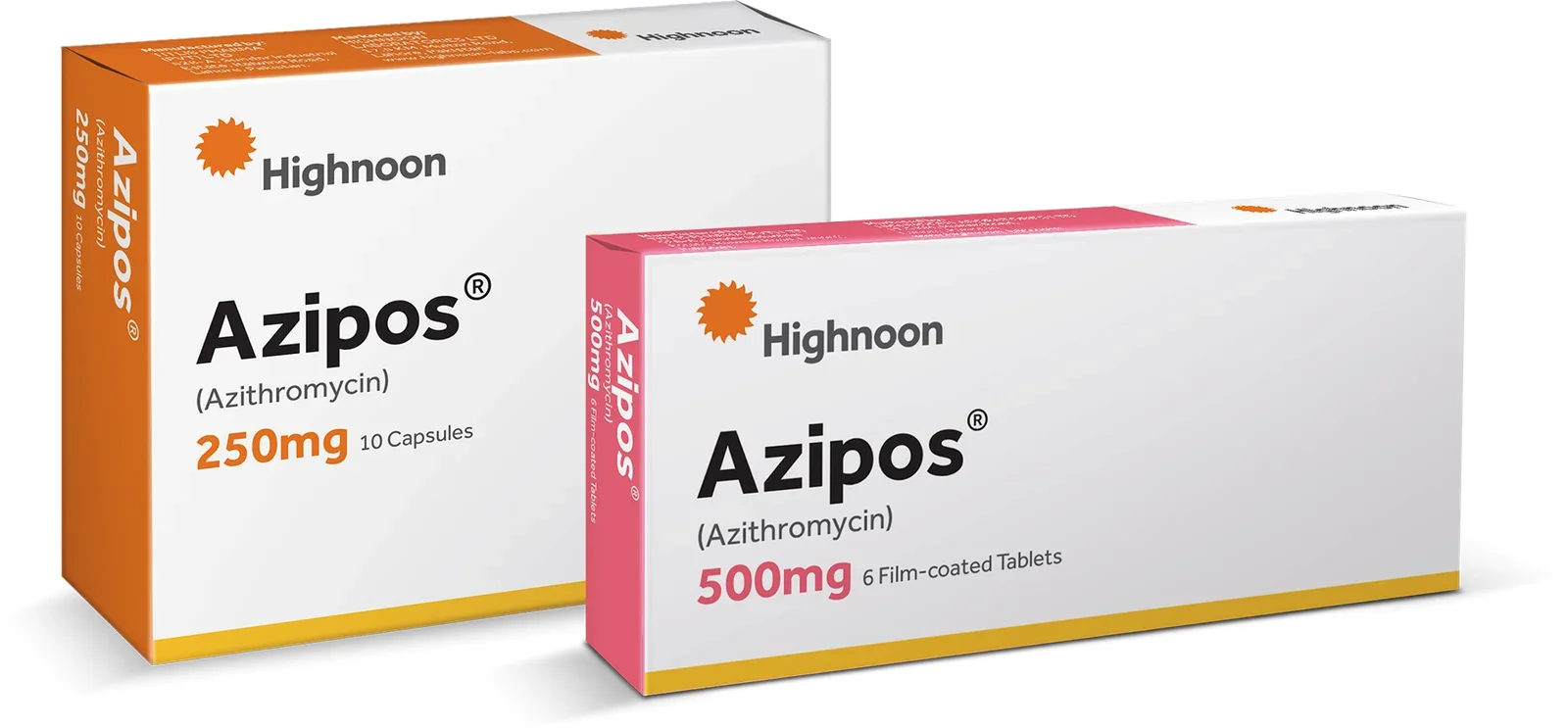 Azipos (250Mg) 10 Capsules