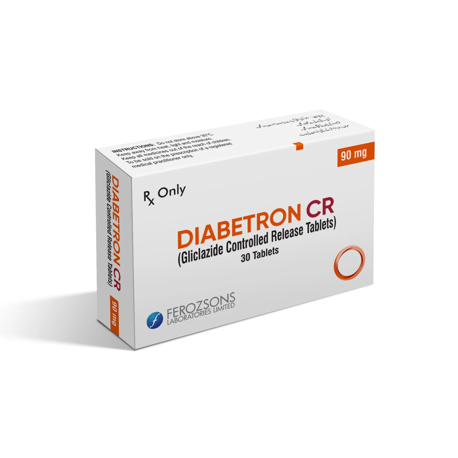 Diabetron Cr (90Mg) 30 Tablets