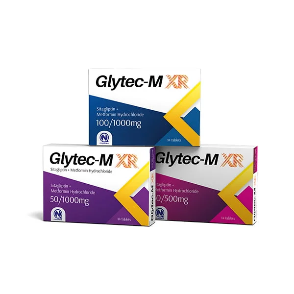 Glytec-M Xr (50Mg/500Mg) 14 Tablets