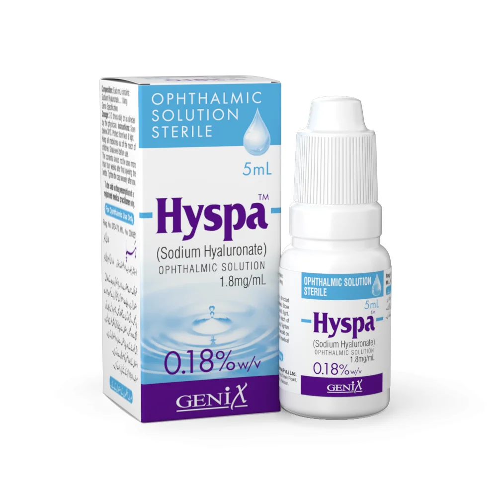 Hyspa (0.18%) 5Ml Eye Drops