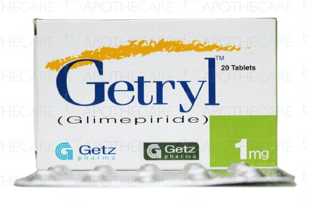 Getryl (1Mg) 30 Tablets