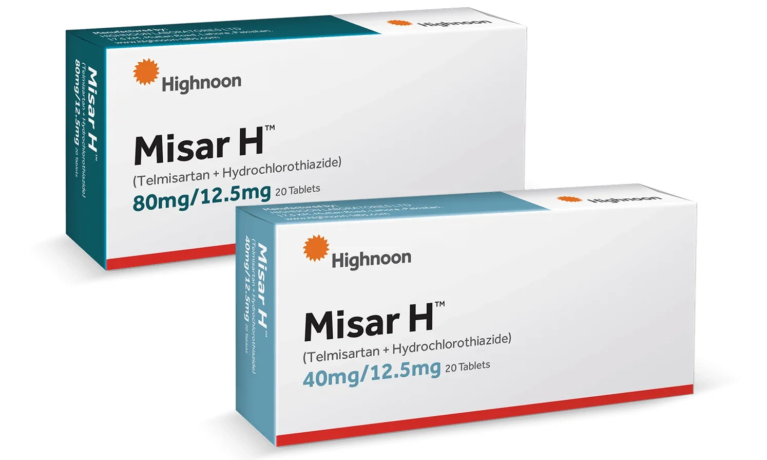 Misar H (80/12.5Mg) 20 Tablets