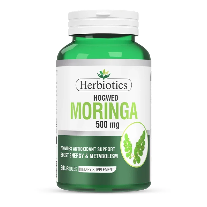 Herbiotics Hogwed Moringa (500Mg) 30 Capsules